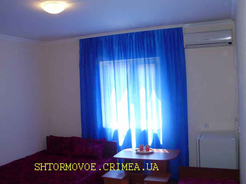 Забронировать жильё, комнату, номера, дом, квартиру в Крыму в Штормовом, без посредников 