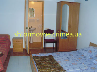 Забронировать комнату, номер, квартиру без посредников в Штормовом, в Крыму